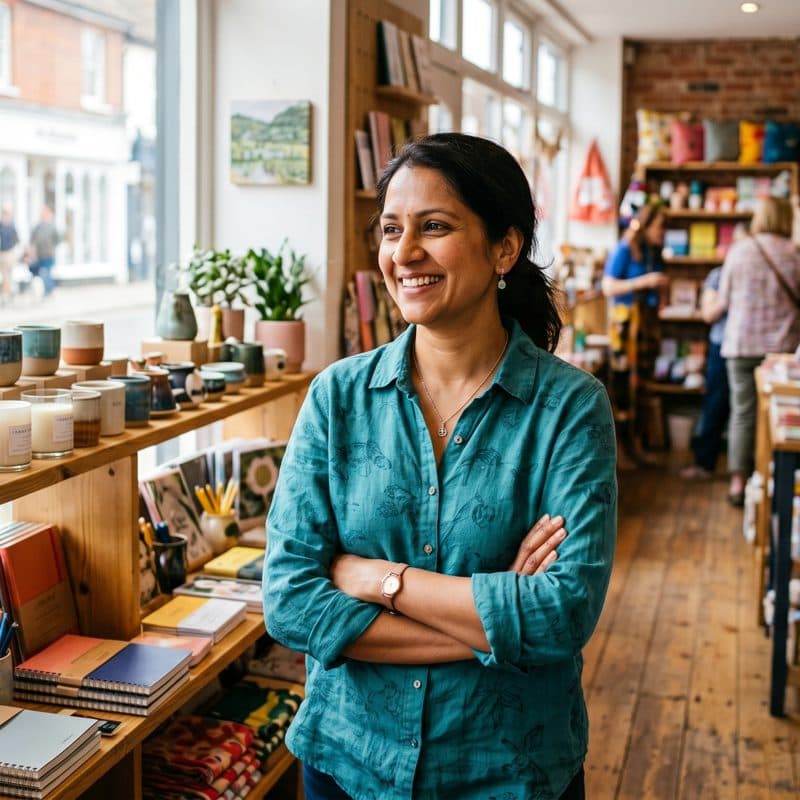 Retail business owner